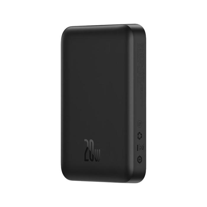 BASEUS - Baseus Mini Powerbank 10000mAh 20W Magnetisk - Svart
