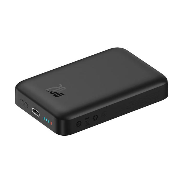 BASEUS - Baseus Mini Powerbank 10000mAh 20W Magnetisk - Svart
