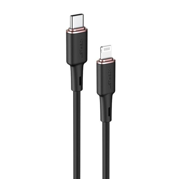Acefast - Acefast MFI USB-C till Lightning kabel 30W 1.2m - Svart