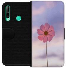 iSecrets - Plånboksfodral till Huawei P40 lite E med Rosa blomma