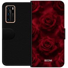 iSecrets - Pl&aring;nboksfodral till Huawei P40 med Crimson Rose