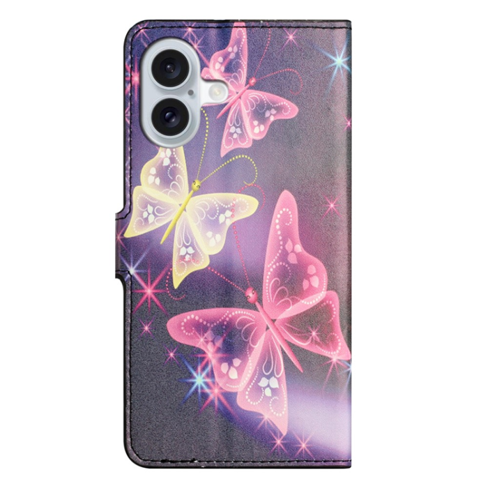 A-One Brand - iPhone 17 Plånboksfodral Pattern Print - Illusion Fjäril