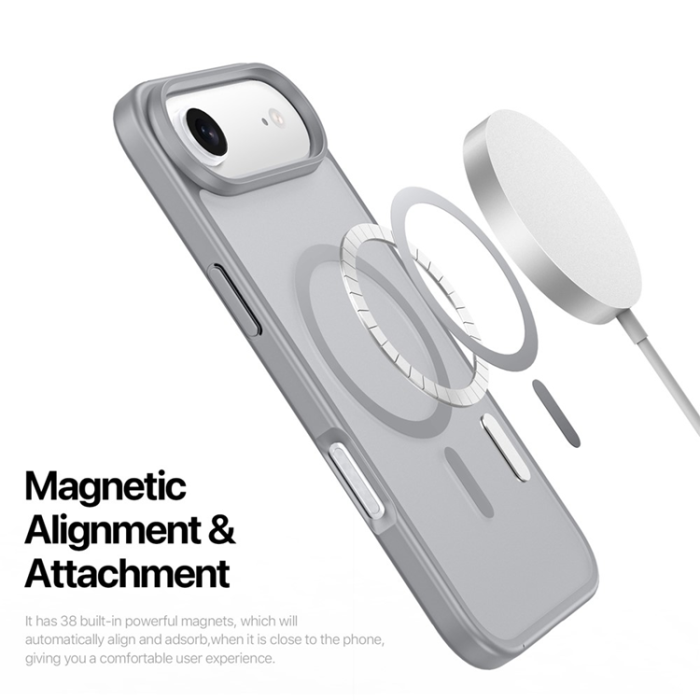 Dux Ducis - Dux Ducis iPhone 17 Air Mobilskal MagSafe Yind - Grå