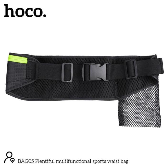 Hoco - Hoco Bältesväska med Vattenflaskhållare BAG05 - Svart
