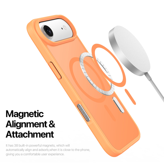 Dux Ducis - Dux Ducis iPhone 17 Air Mobilskal MagSafe Yind - Orange