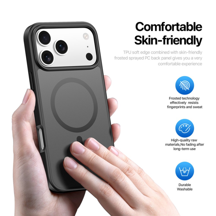 Dux Ducis - Dux Ducis iPhone 17 Pro Max Mobilskal MagSafe Yind - Svart