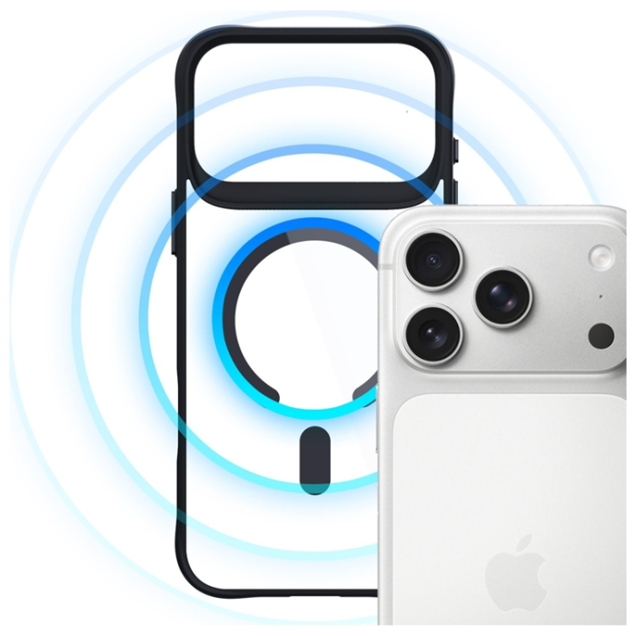 3MK - 3MK iPhone 17 Pro Mobilskal MagSafe Satin Armor - Transparent