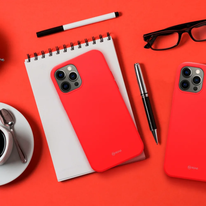 Roar - Roar Xiaomi Redmi 14C Mobilskal Colorful Jelly - Röd