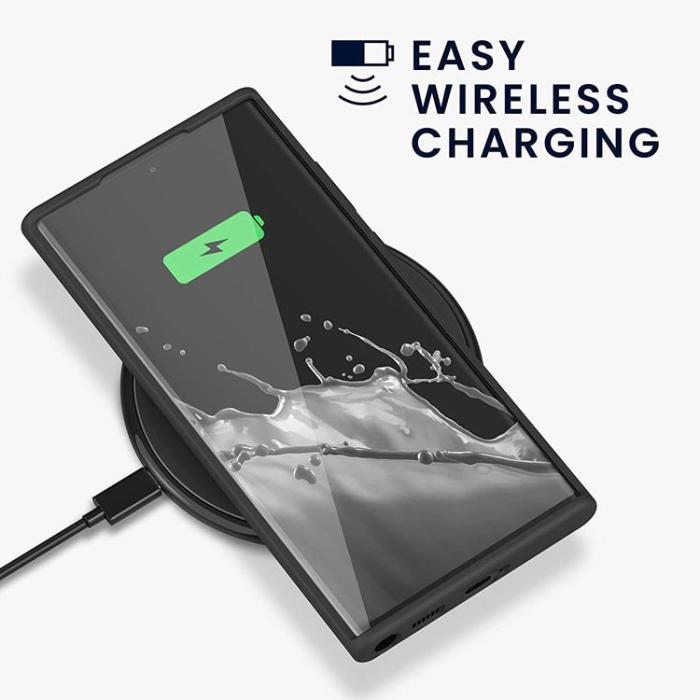 OEM - Soft TPU Gel Skal Galaxy S22 Ultra - Svart