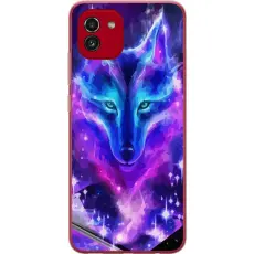 Gustaf - Mobilskal till Samsung Galaxy A03 med Neon Varg