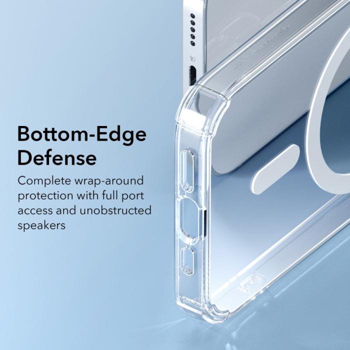 ESR - ESR iPhone 14 Plus Magsafe Skal Krystec Halolock - Clear