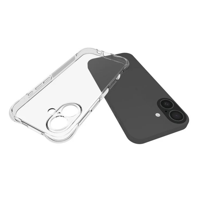 A-One Brand - iPhone 17 Mobilskal TPU Non-Slip - Transparent
