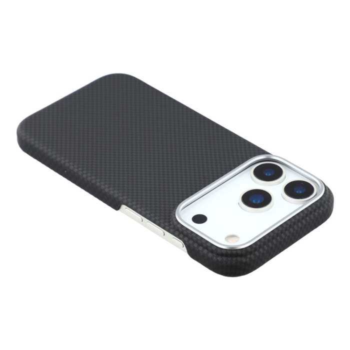 A-One Brand - iPhone 17 Pro Max Mobilskal MagSafe Carbon Fiber - Svart