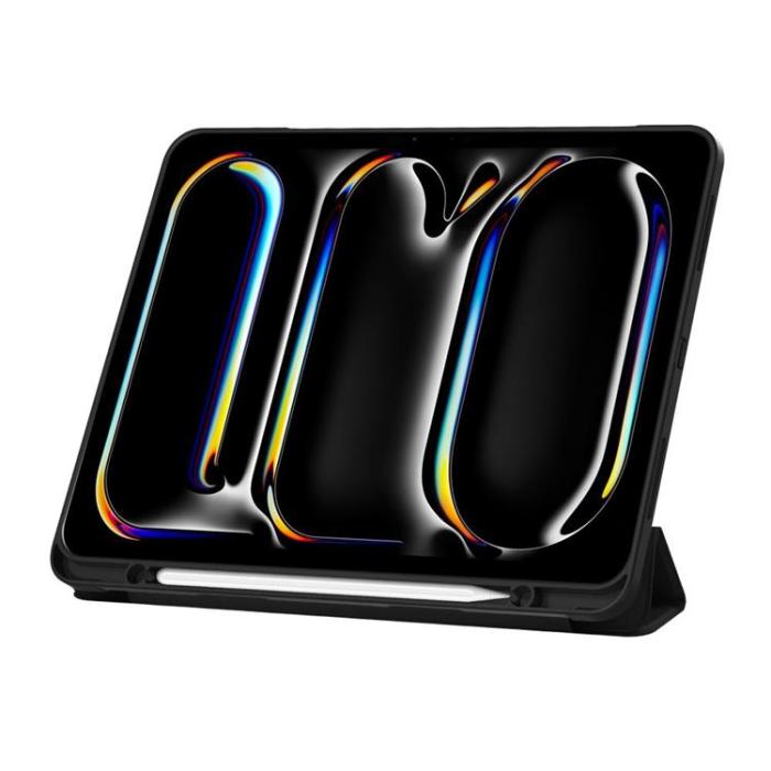 UTGATT - Tech-Protect iPad Pro 13 (2024) Fodral med plats för pennna - Svart