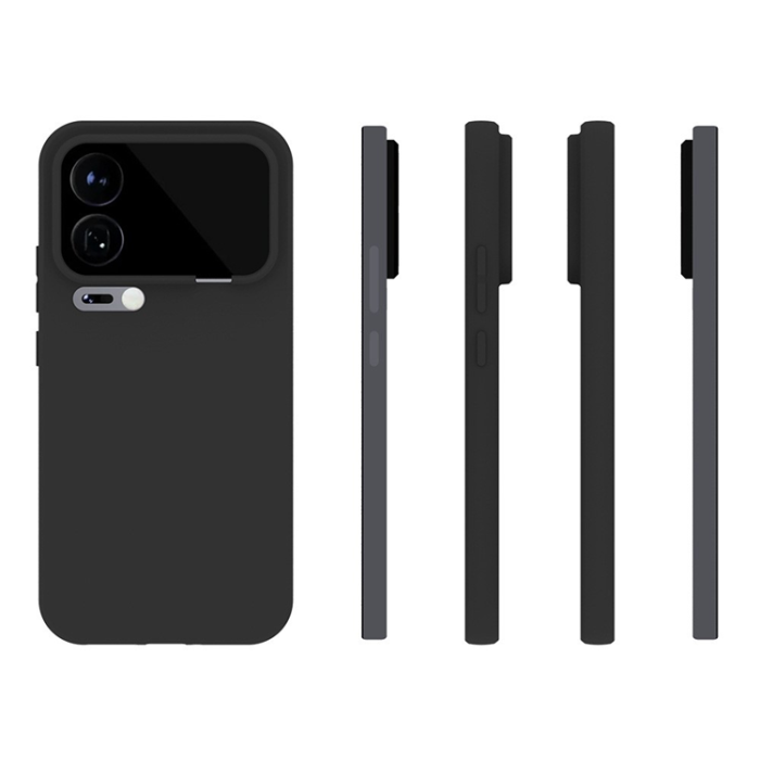 A-One Brand - Xiaomi 17 Pro Mobilskal Soft Matte Finish TPU - Svart