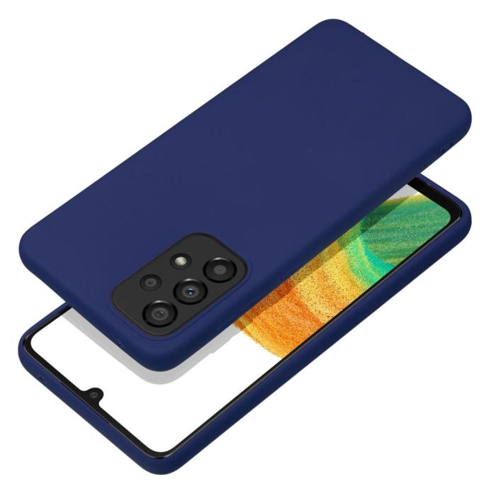 Forcell - Galaxy A33 5G Skal Forcell Soft Mjukplast Mörk- Blå