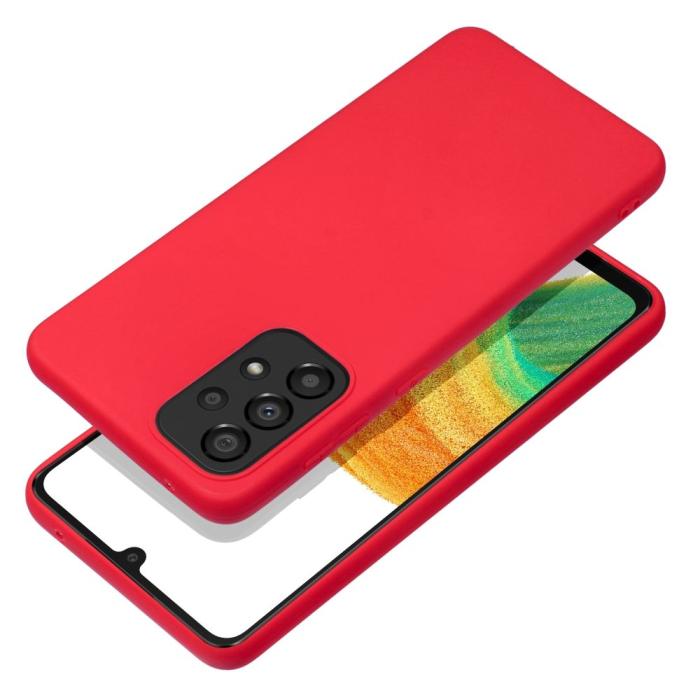 Forcell - Galaxy A33 5G Skal Forcell Soft Mjukplast - Röd