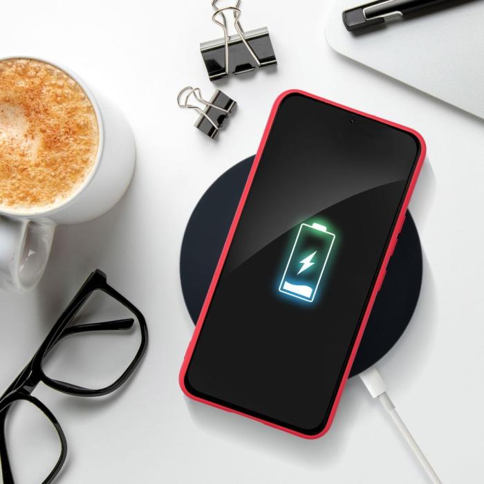 Forcell - Galaxy A33 5G Skal Forcell Soft Mjukplast - Röd