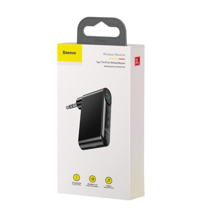 BASEUS - Baseus Bluetooth AUX Transmitter - Svart
