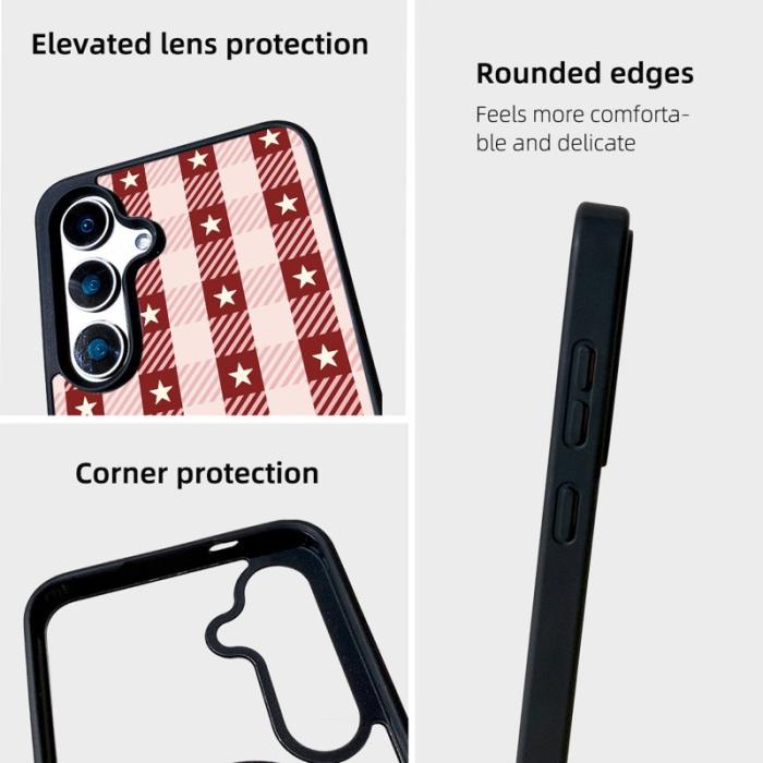 OEM - EYCASE Mobilskal till Samsung Galaxy S26 TPU + Akryl Skydd - Svart