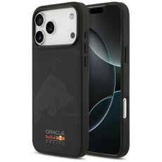 Red Bull - Red Bull iPhone 17 Pro Max Mobilskal Magsafe Meshed Debossed Bull - Svart