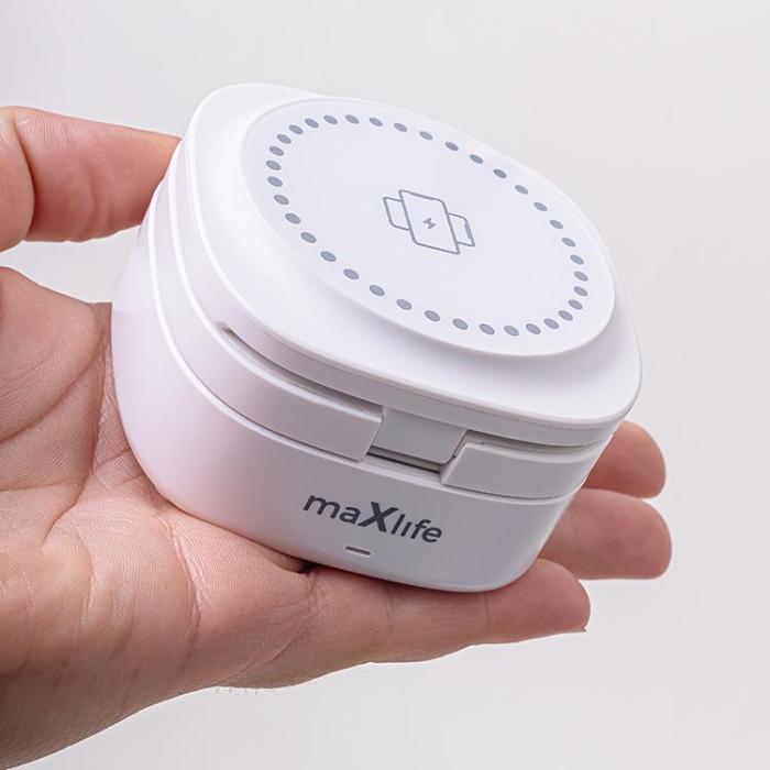Maxlife - Maxlife 3-in-1 Trådlös Laddare Magnetisk 15W - Vit