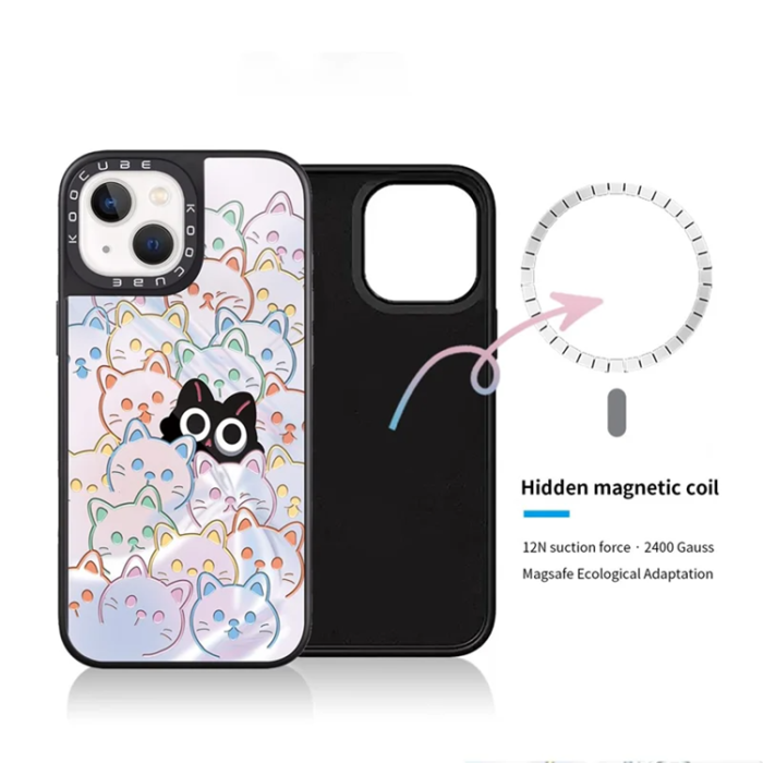 A-One Brand - iPhone 14 Mobilskal MagSafe Aluminium Silikon