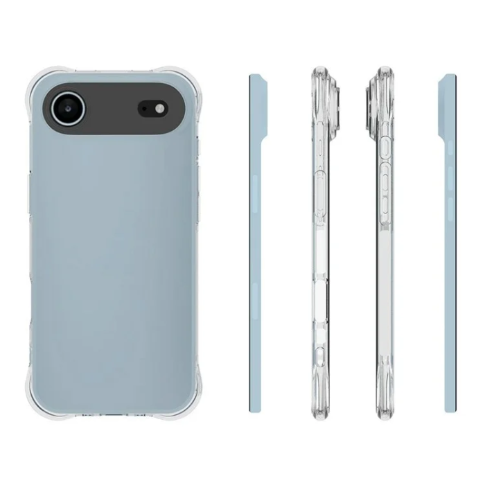 A-One Brand - iPhone 17 Air Mobilskal Soft TPU Matt - Transparent