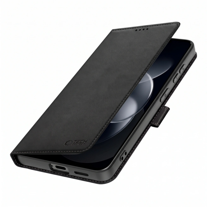 Tech-Protect - Tech-Protect Plånboksfodral För Xiaomi Redmi Note 17 Pro 5G - Matte Svart