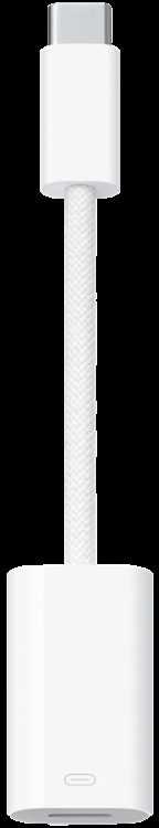 Apple USB-C to Lightning Adapter - Vit | 2353 | AlltMobil