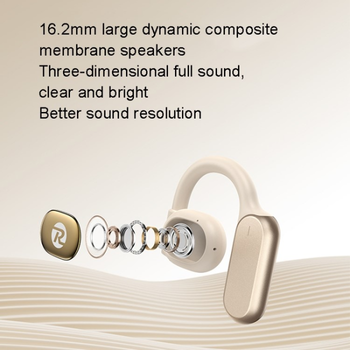 Remax - Remax In-Ear Hörlurar Bluetooth OpenBuds P1 - Svart