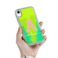 UTGATT5 - Neon Sand skal iPhone XR - Gr&ouml;n