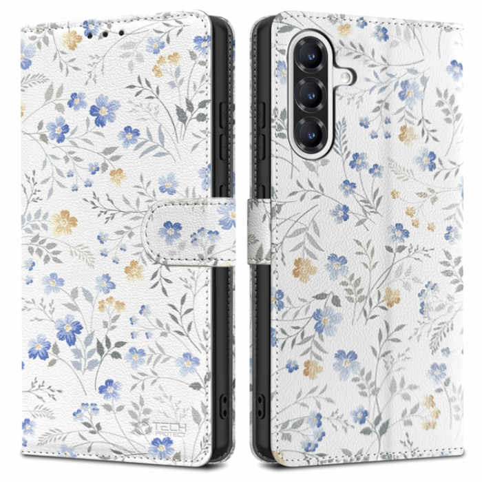 Tech-Protect - Tech-Protect Galaxy A36 5G Plånboksfodral - Spring Flowers