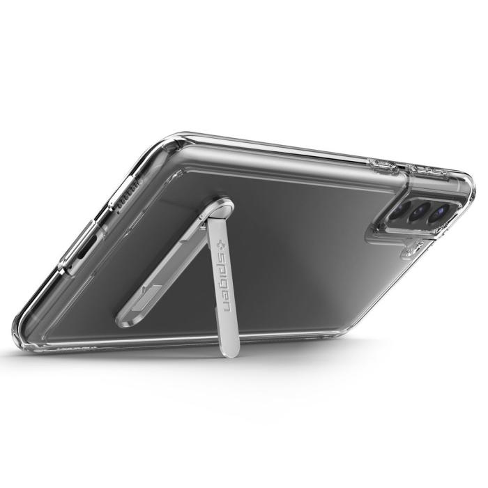 UTGATT - Spigen Ultra Hybrid S Skal Galaxy S21 Plus - Crystal Clear