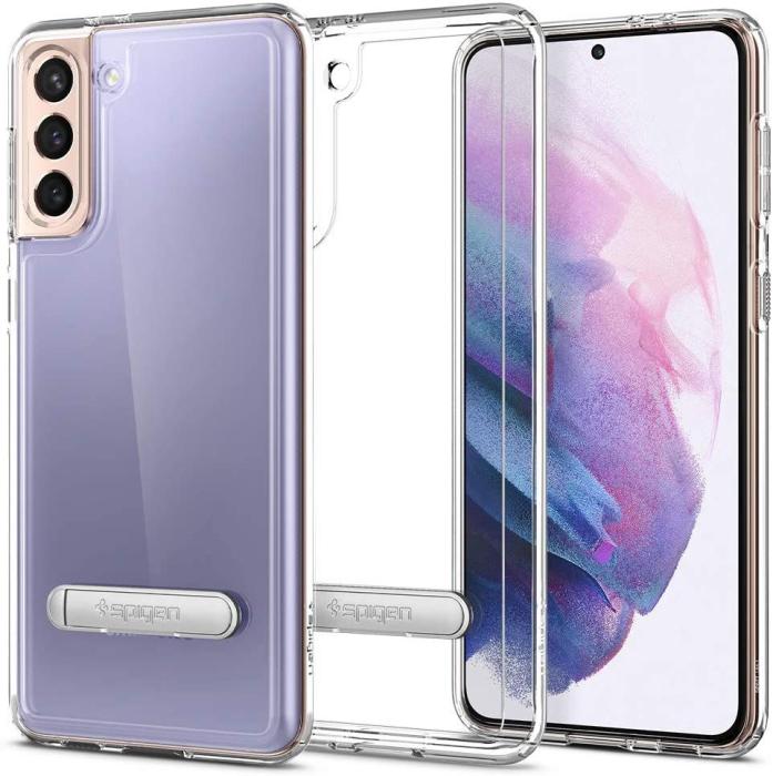 UTGATT - Spigen Ultra Hybrid S Skal Galaxy S21 Plus - Crystal Clear
