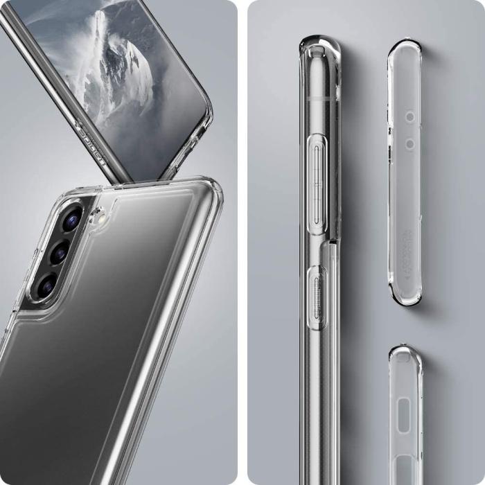 Spigen - SPIGEN Ultra Hybrid Skal Galaxy S21 Crystal Clear