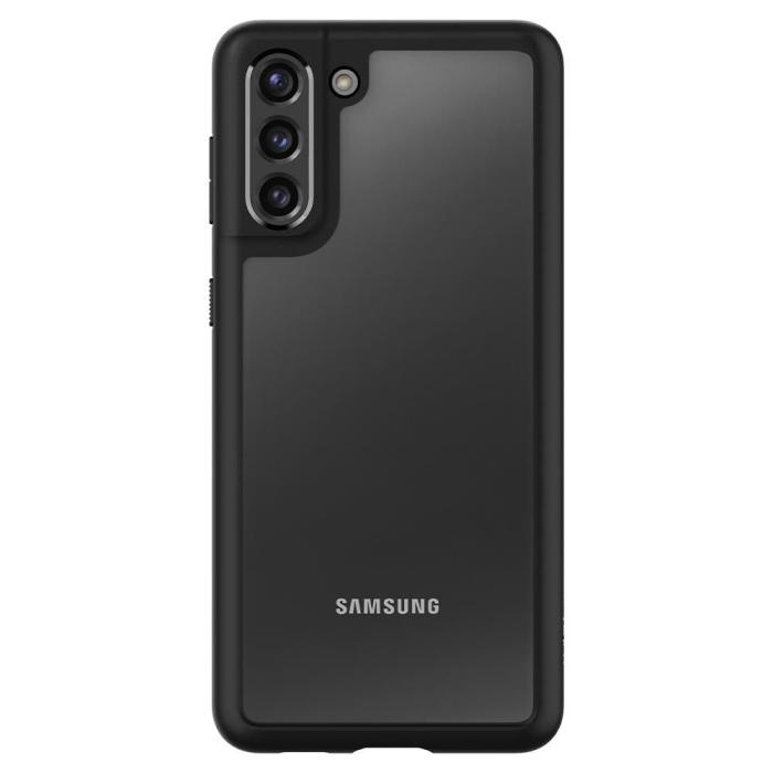 Spigen - SPIGEN Ultra Hybrid Skal Galaxy S21 Plus - Matte Svart