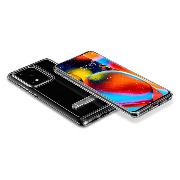 UTGATT1 - SPIGEN Ultra Hybrid ”S” mobilskal Galaxy S20 Ultra Klar