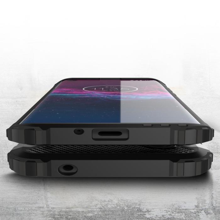 A-One Brand - Armor Guard Mobilskal Motorola Edge Plus - Svart