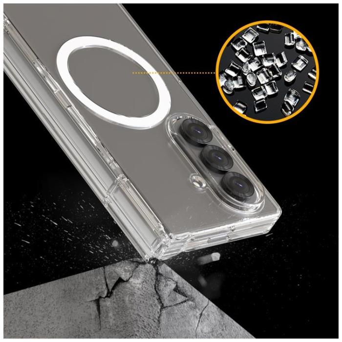 Araree - Araree Galaxy Z Fold 7 Mobilskal MagSafe Qi2 Nukin 360 M - Transparent
