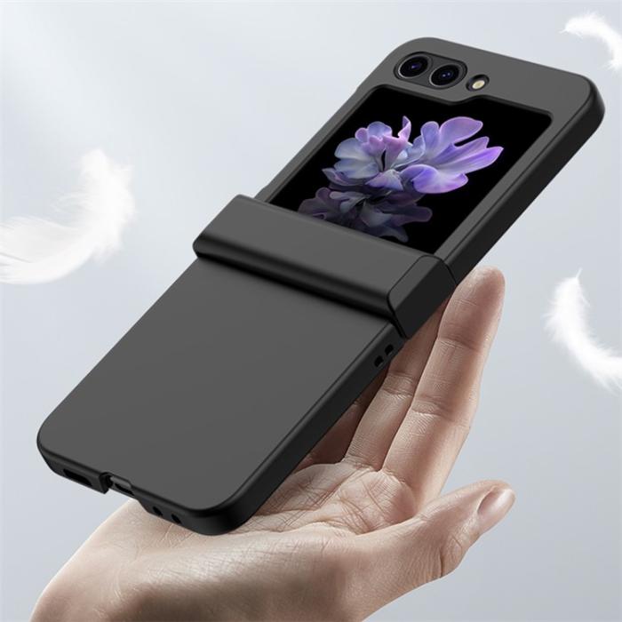 A-One Brand - Galaxy Z Flip 5 Mobilskal Hinde Skin-Touch - Svart