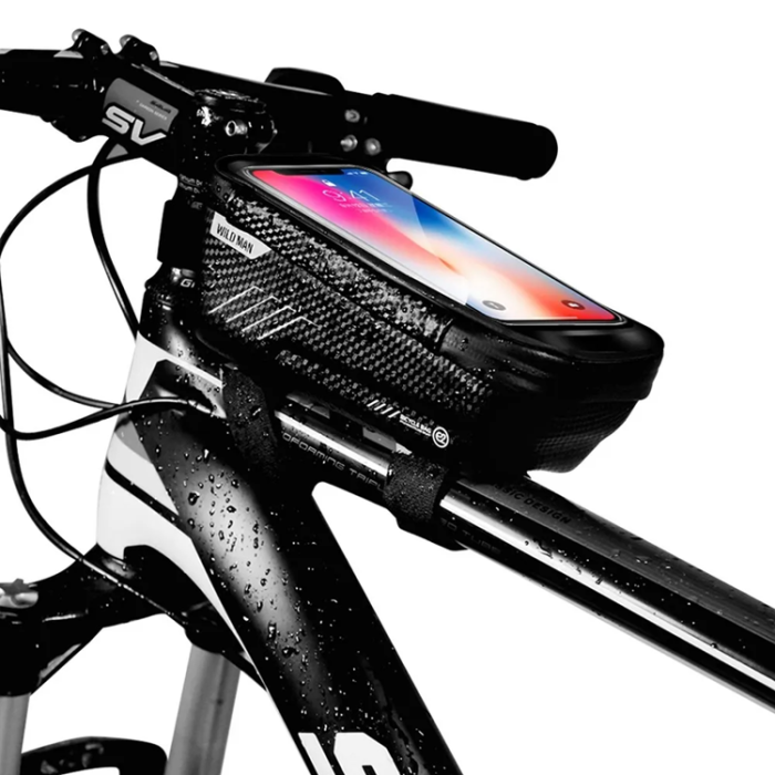 WildMan - Wildman Cykel/Skoter Pannier För Frame - Svart