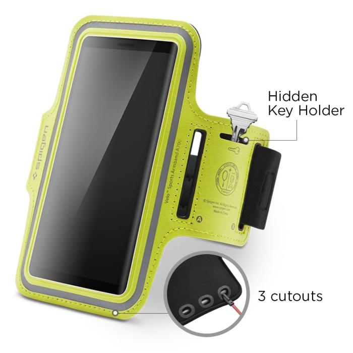 UTGATT1 - Spigen A700 Sport Armband 6.9 - Neon