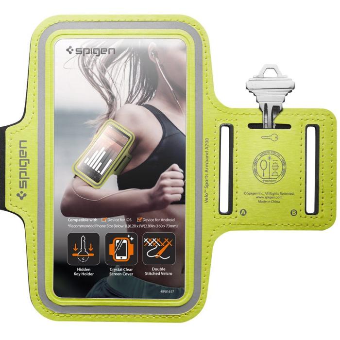UTGATT1 - Spigen A700 Sport Armband 6.9 - Neon