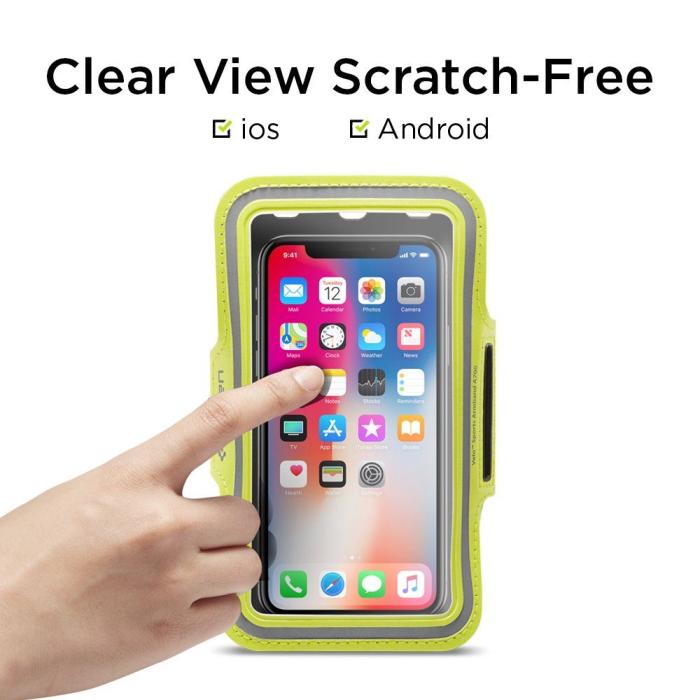 UTGATT1 - Spigen A700 Sport Armband 6.9 - Neon