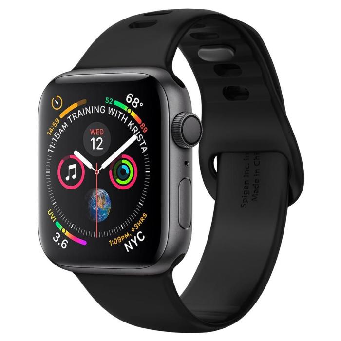 UTGATT5 - SPIGEN Air Fit Band Apple Watch 1/2/3/4/5 (38 / 40Mm) Svart
