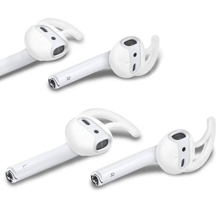 UTGATT5 - Spigen Airpods Öronkrokar Vit