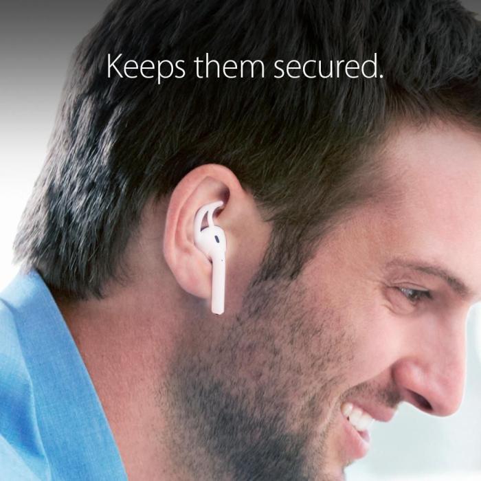 UTGATT5 - Spigen Airpods Öronkrokar Vit