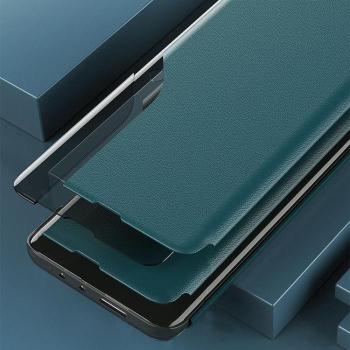 UTGATT1 - Eco Leather View Fodral Xiaomi Redmi Note 9T - Blå