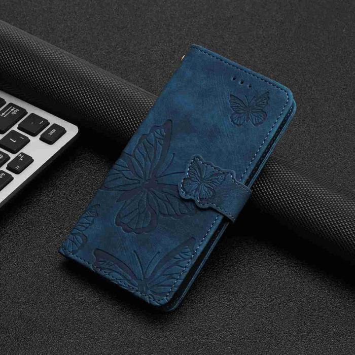 OEM - Samsung Galaxy A37 Plånboksfodral Konstläder - Blå